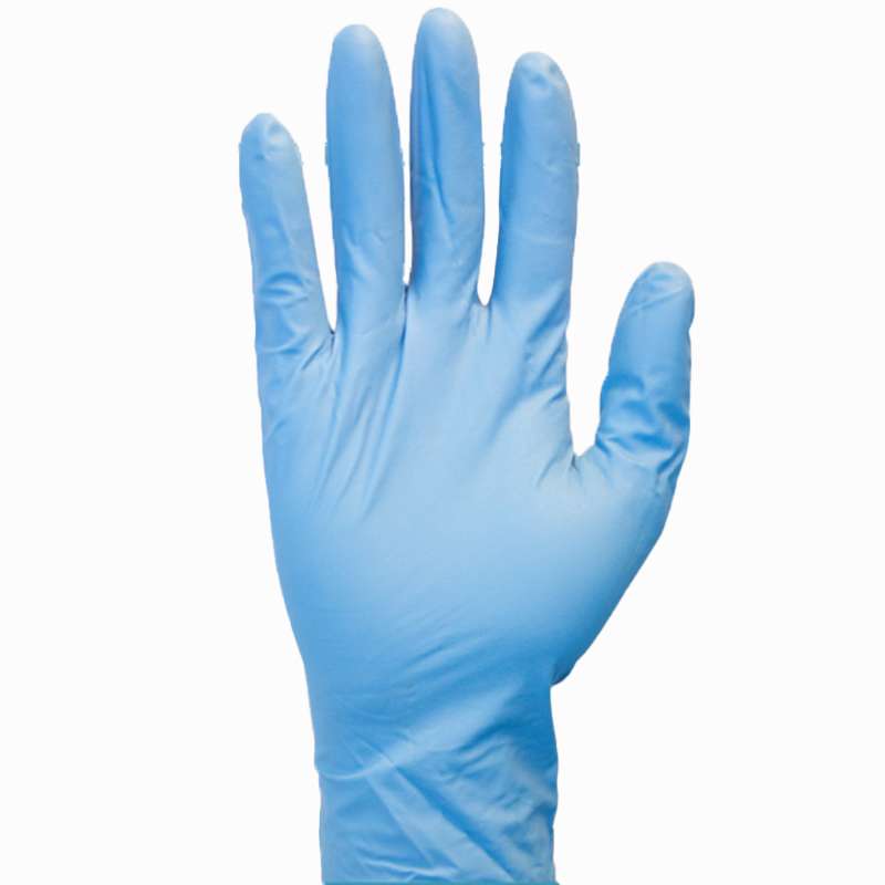 The Safety Zone Powder-Free Nitrile Disposable Gloves, Large, Green  10 BX/CA
